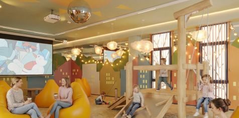 Тёплая песочница с кинотеатром - круглый год! В ЖК «Еврокласс» реализуется уникальный для России проект