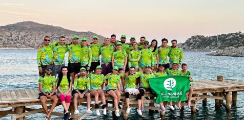 Сотрудники «Зелёного сада» участвуют в регате на Средиземном море! 