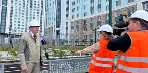 На рязанском телевидении рассказали, как студенты проходят практику в ГК «Зеленый сад»