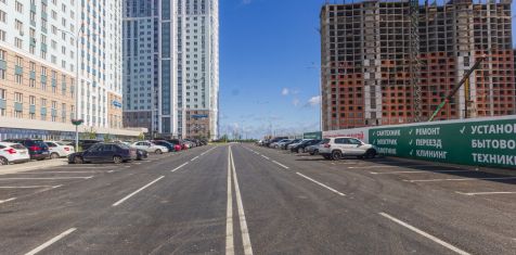 ГК «Зеленый сад» открыла новую дорогу возле ЖК «Еврокласс» 