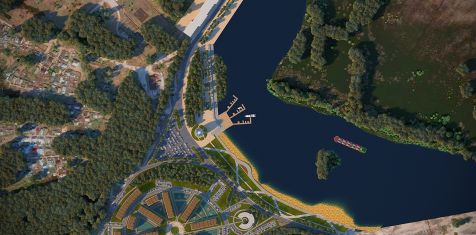 Новый квартал на воде с максимальной транспортной доступностью