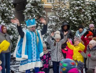 В домах «Зеленого сада» прошли первые новогодние праздники