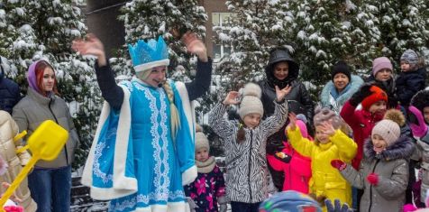 В домах «Зеленого сада» прошли первые новогодние праздники