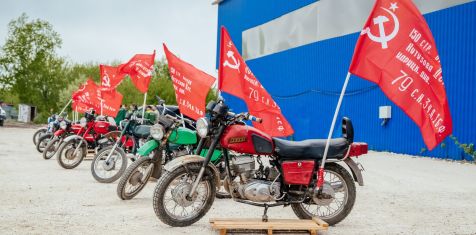 Наша компания передала 10 мотоциклов в зону СВО