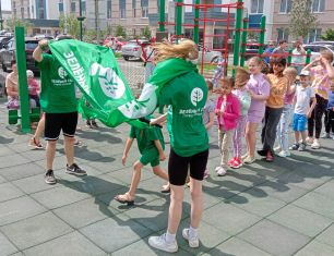 В домах «Зеленого сада» прошли детские праздники