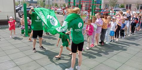 В домах «Зеленого сада» прошли детские праздники
