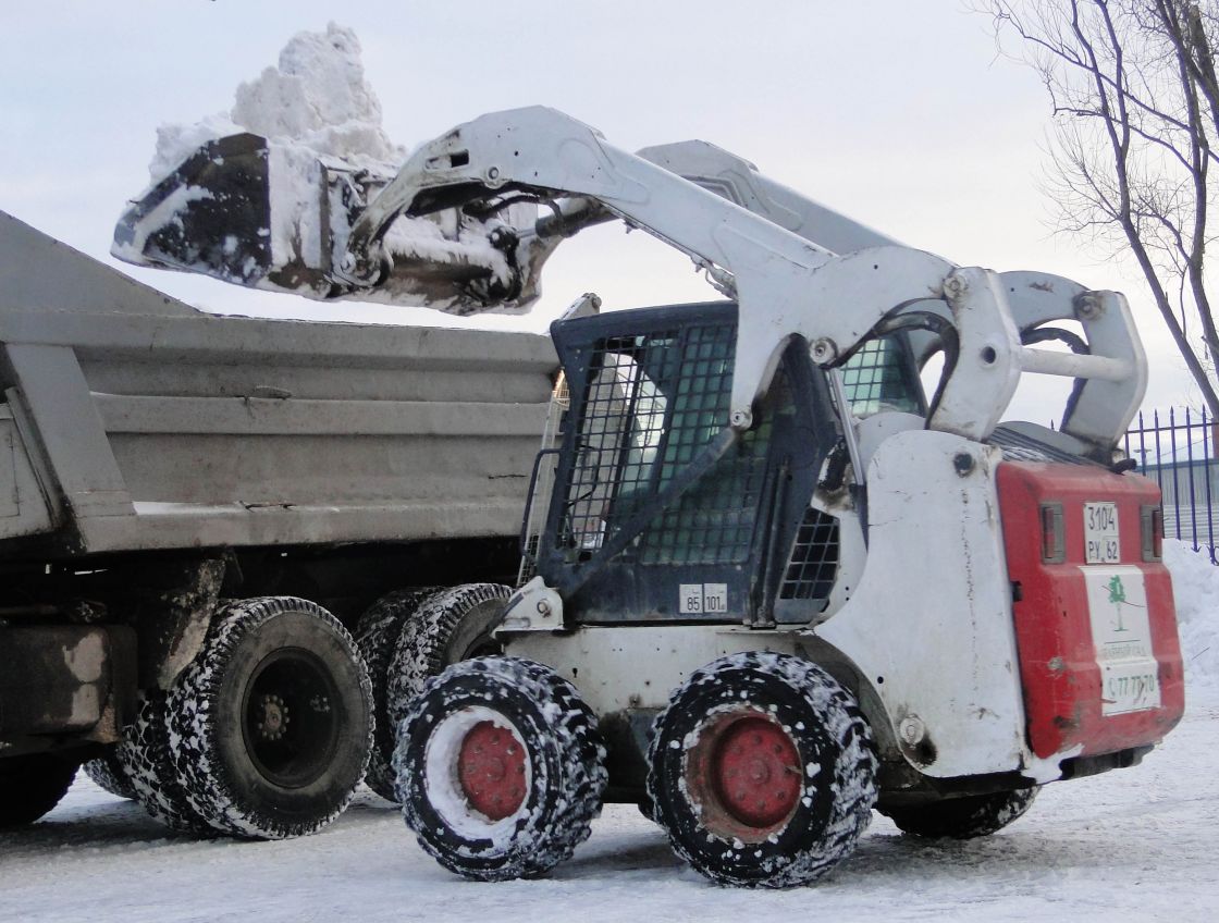 В январе «Зеленый сад» помог администрации Рязани вывезти с улиц почти 1700 кубометров снега