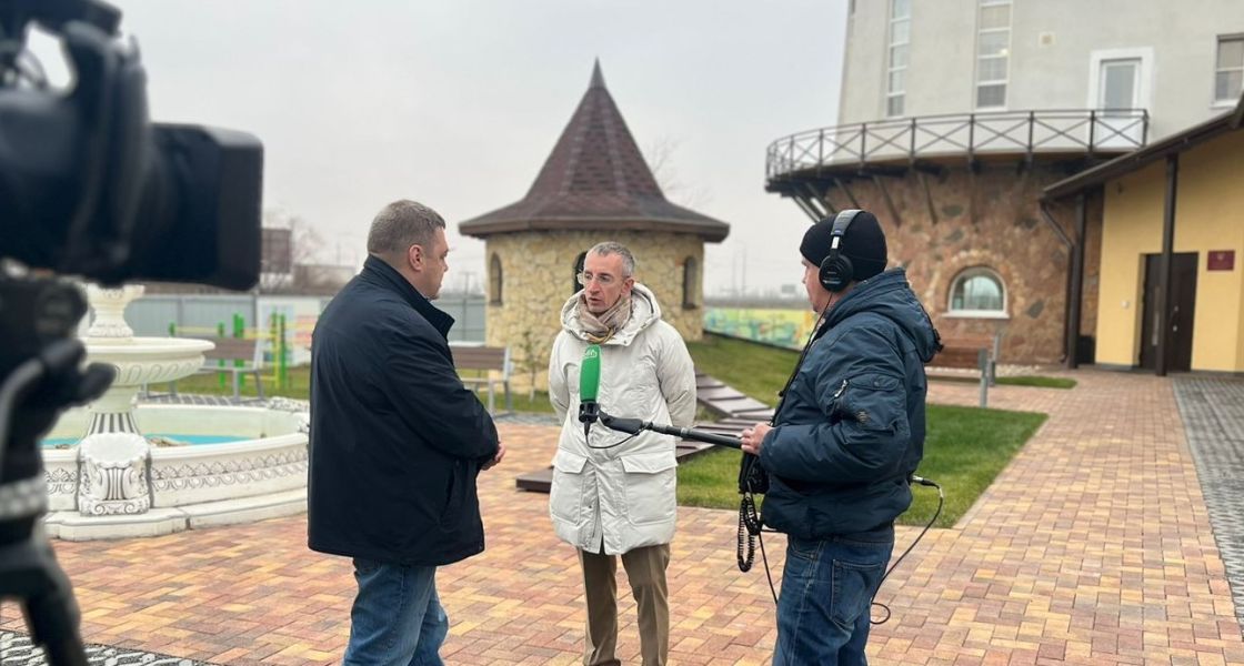 Федеральные каналы сделали сюжет о передовом опыте ГК «Зелёный сад» 