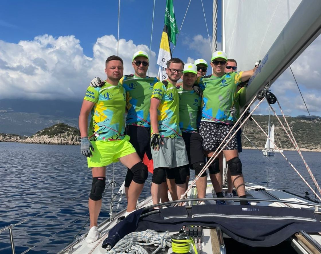 Наши снова на парусной регате!