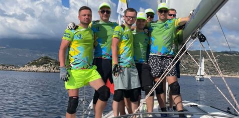 Наши снова на парусной регате!