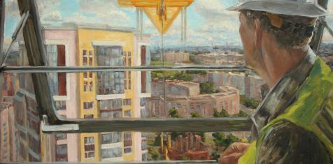 Заключительный этап проекта «Работа строителей глазами рязанских художников»