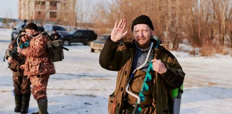 «Зелёный сад» и Союз строителей провели традиционный чемпионат по подлёдному лову 