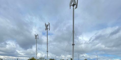 В ЖК «Еврокласс» установили ветрогенераторы