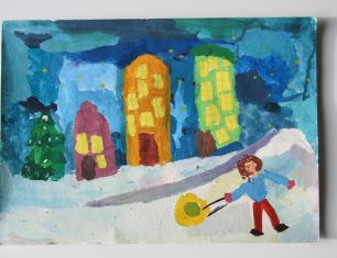 На Солотчинском шоссе, 2 подвели итоги конкурса детских рисунков «Мой любимый дом»