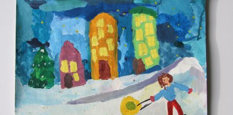 На Солотчинском шоссе, 2 подвели итоги конкурса детских рисунков «Мой любимый дом»