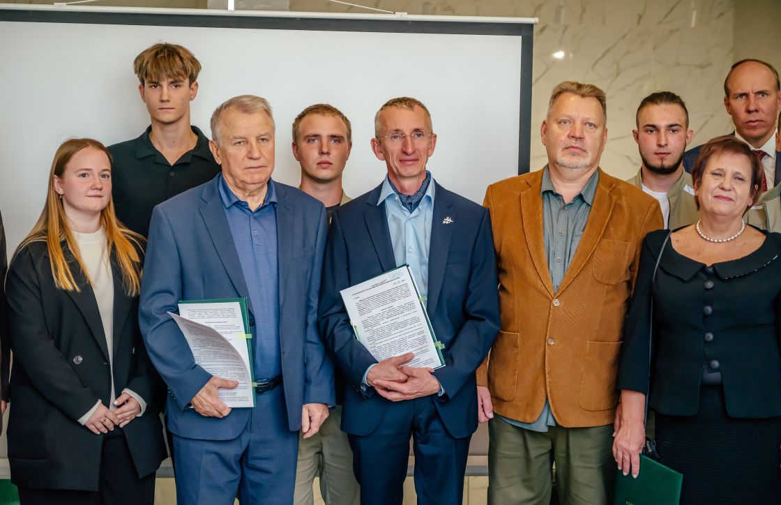 ГК «Зелёный сад» и технологический колледж подписали договор о сотрудничестве