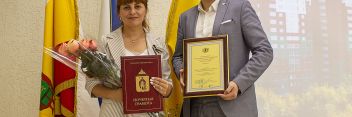 Глава Рязани объявила благодарность коллективу ГК «Зелёный сад» в честь Дня строителя