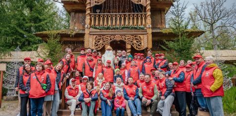 Команда «Зелёного сада» побывала в Беловежской пуще