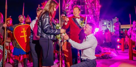 Олег Рязанский соединяет сердца! А «Зелёный сад» дарит скидки молодожёнам