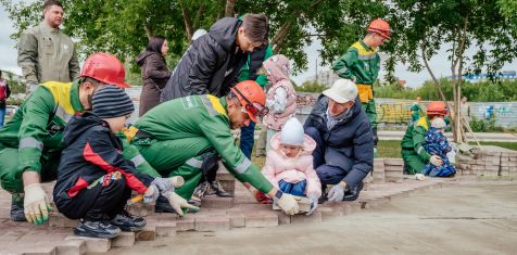 Бульвар Победы продолжается: ГК «Зелёный сад» провела патриотический субботник ко Дню памяти и скорби