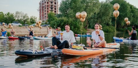 Заплывы, йога и девичник! На Борковском затоне идёт подготовка к сап-фестивалю «Рязанское Лукоморье»