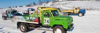 Гонщик «Зелёного сада» Валерий Фролов выиграл автокросс «Русская зима»