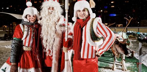 Новогодние праздники в домах «Зеленого сада»