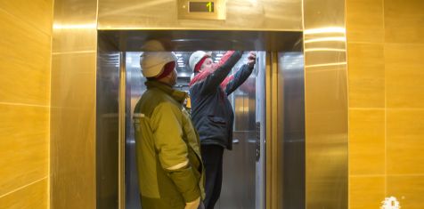 С переходом на сервис «ОТИС Лифт» время простоя лифтов в домах «Зеленого сада» сократилось на 47%