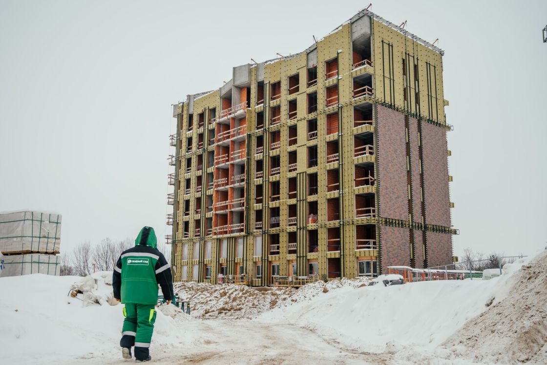 Фасадное решение для жилого комплекса «Окская стрелка» 