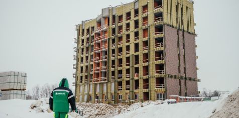 Фасадное решение для жилого комплекса «Окская стрелка» 