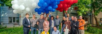 «Зелёный сад» поздравил газету «Комсомольская правда» со 100-летним юбилеем 