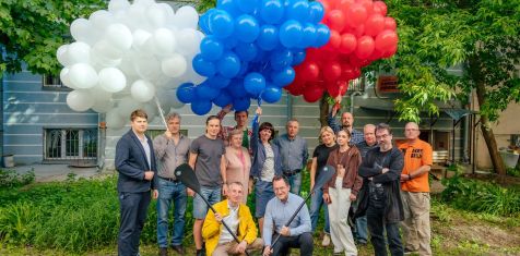 «Зелёный сад» поздравил газету «Комсомольская правда» со 100-летним юбилеем 