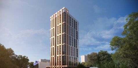 Дизайнерское решение для фасада в ЖК iTower