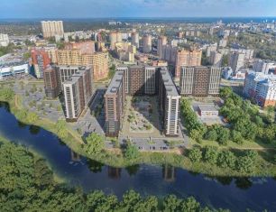 Жилой комплекс в Жуковском на берегу реки. Скоро старт проекта!