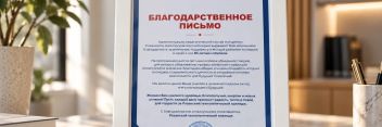 Благодарность и признание