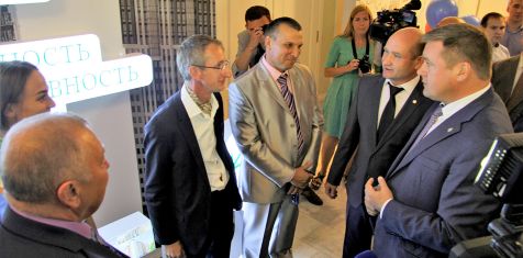 Телеканал «Город» снял сюжет об участии СПК «Зелёный сад» в Дне строителя — 2018