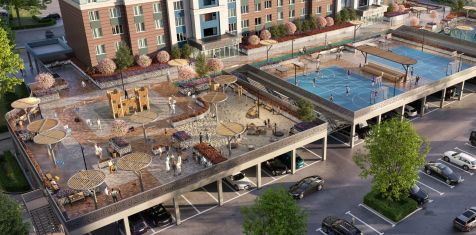 В ЖК «Еврокласс-4» строится стилобат