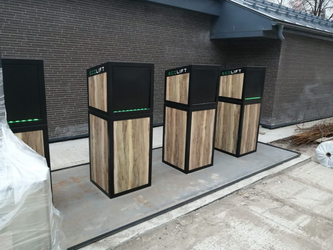 В ЖК Pride Park установили контейнеры ECOLIFT