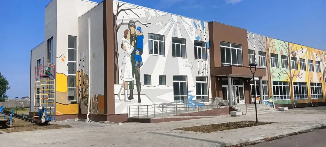Новый облик Дома культуры в Пителино