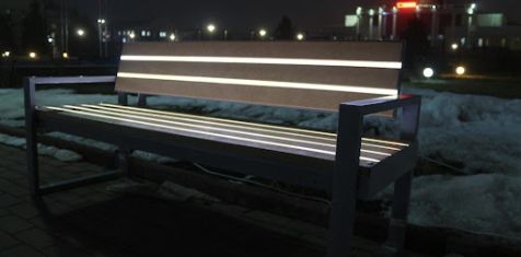 В ЖК «Еврокласс» установят «умные» скамейки с подогревом