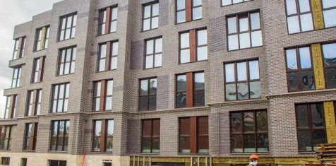 Фасадные работы в ЖК Pride Park завершены на 90%