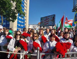 Сотрудники ГК «Зелёный сад» встретили День Победы в Бресте