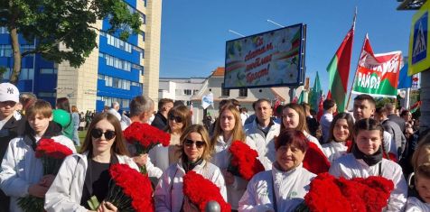 Сотрудники ГК «Зелёный сад» встретили День Победы в Бресте