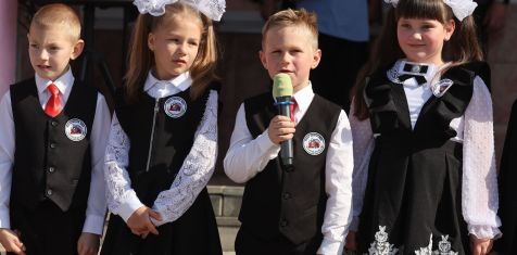 Спортивный комплекс - к Дню знаний. Группа компаний «Зелёный сад - наш дом» поздравила школу № 29 с началом учебного года
