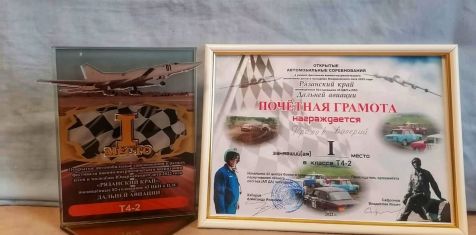 Гонщик «Зелёного сада» занял первое место на автосоревнованиях «Рязанский край»