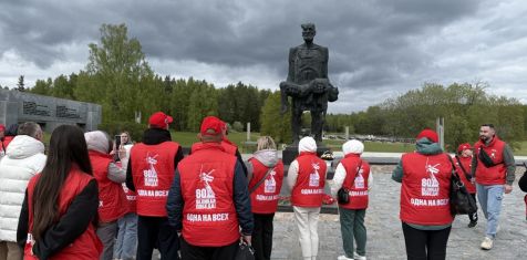 Делегация «Зелёного сада» почтила память жертв трагедии в Хатыни