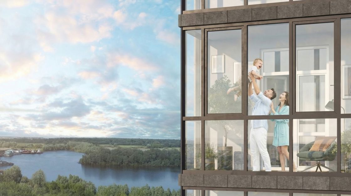ЖК «Окская стрелка»: как высокие потолки сохранят мир в вашей семье?