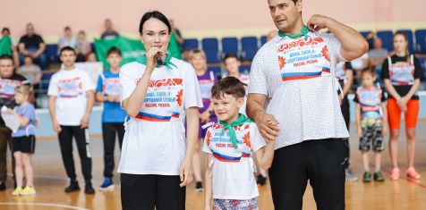 «Зеленый сад» принял участие в спортивном семейном празднике