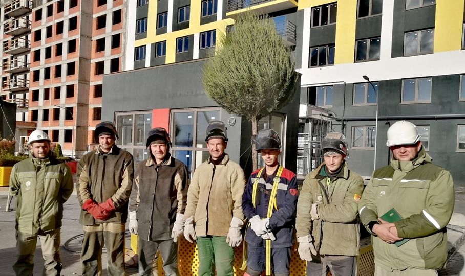 В ГК «Зеленый сад» прошли соревнования газоэлектросварщиков