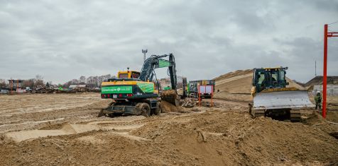 Ещё один подрядчик начал вывозить грунт со стройплощадки в Борках